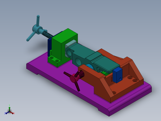 solidworks三维图正等轴测缩略图