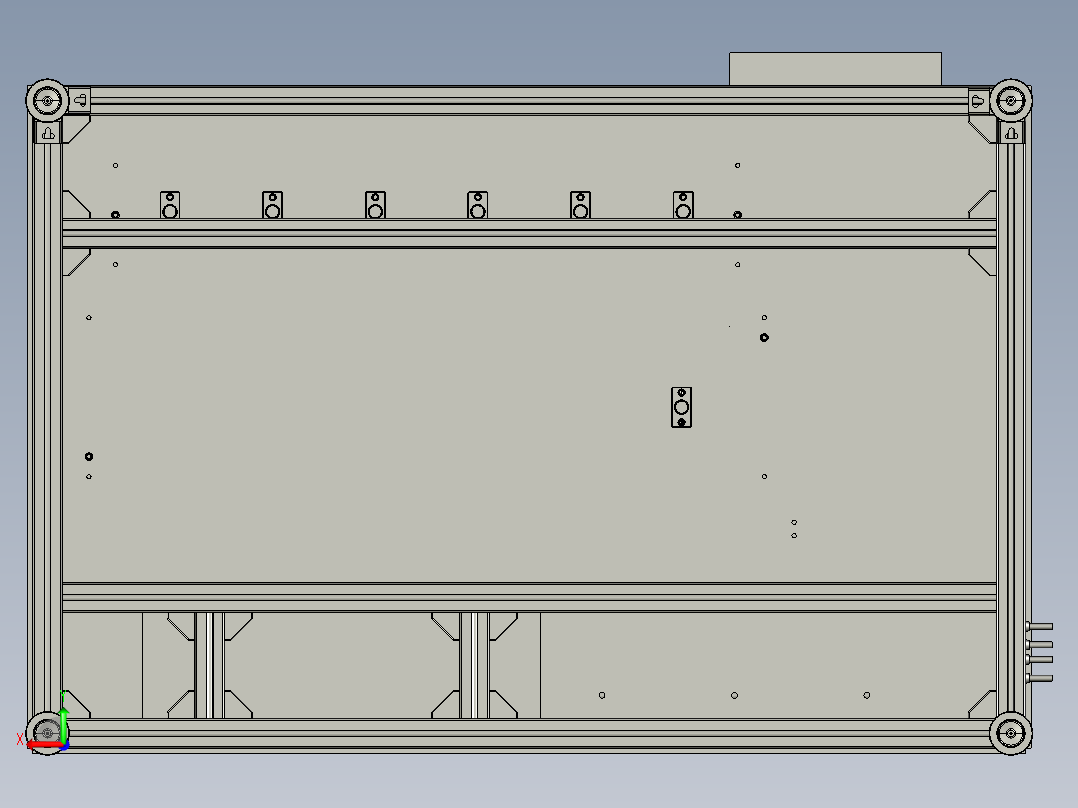 OP150布朗汽车天窗生产线后视图