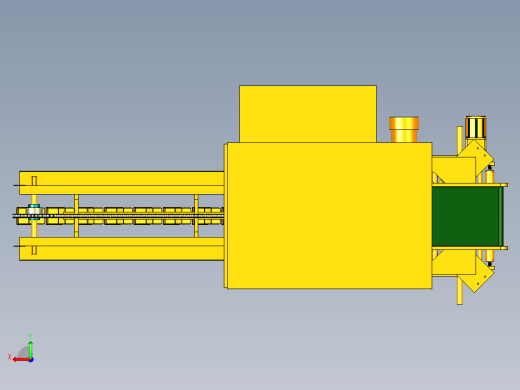 立式包装机模型后视缩略图