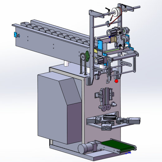 立式包装机模型缩略图