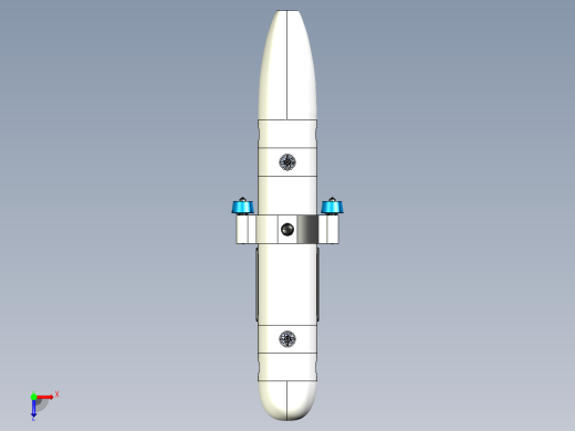 自主水下航行器AUV--igs俯视缩略图
