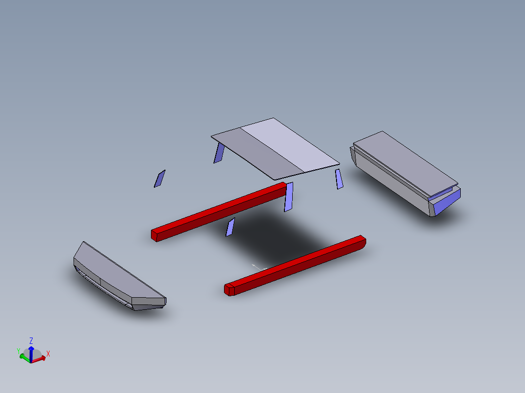 特斯拉皮卡模型包含SW Rhinoceros(犀牛) 格式主视图