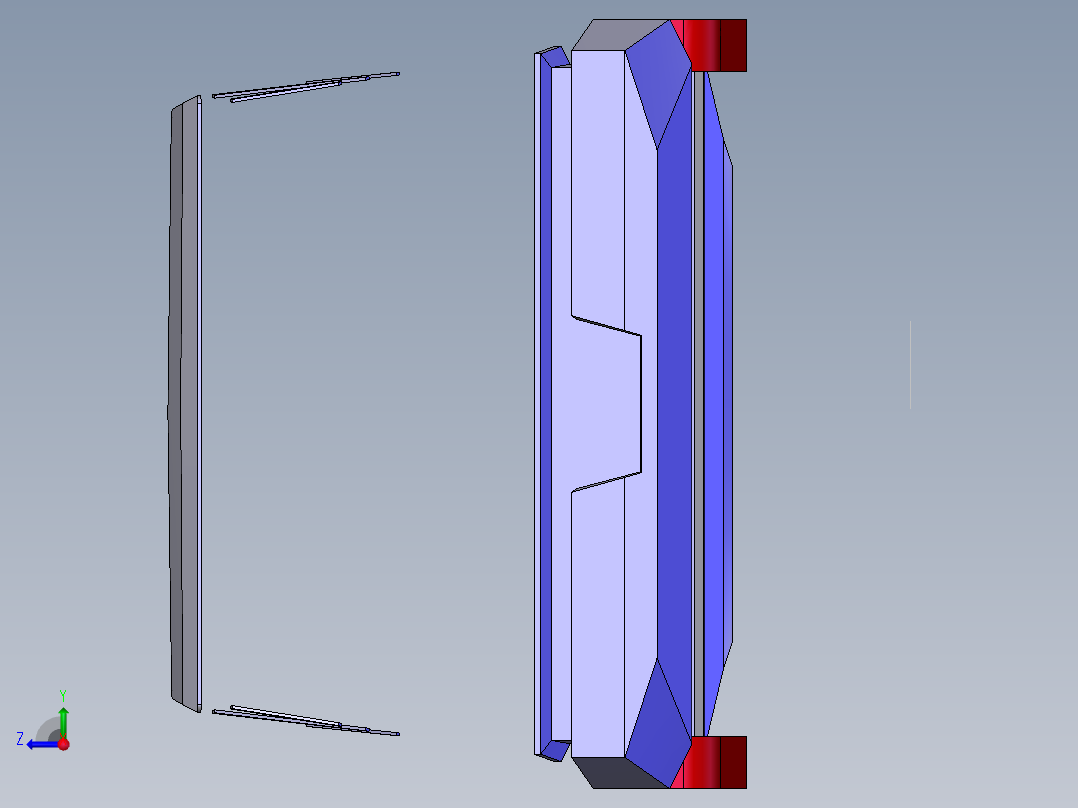特斯拉皮卡模型包含SW Rhinoceros(犀牛) 格式右视图