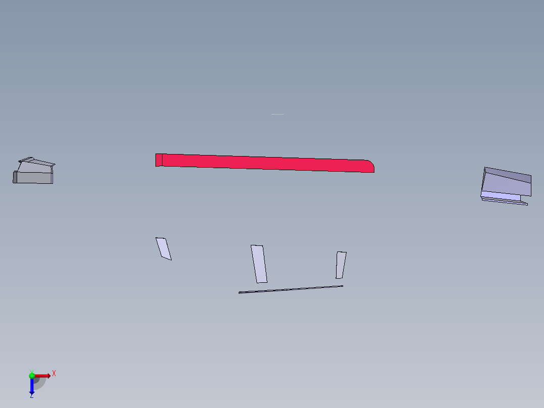 特斯拉皮卡模型包含SW Rhinoceros(犀牛) 格式俯视图