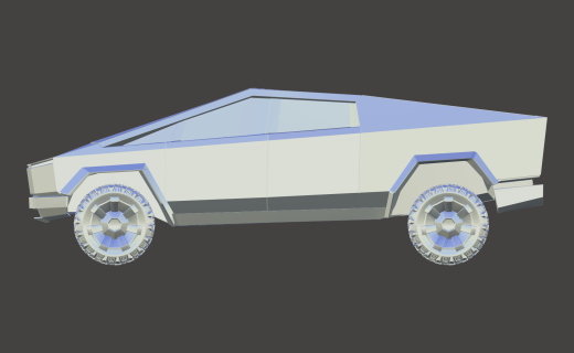 特斯拉皮卡模型包含SW Rhinoceros(犀牛) 格式缩略图
