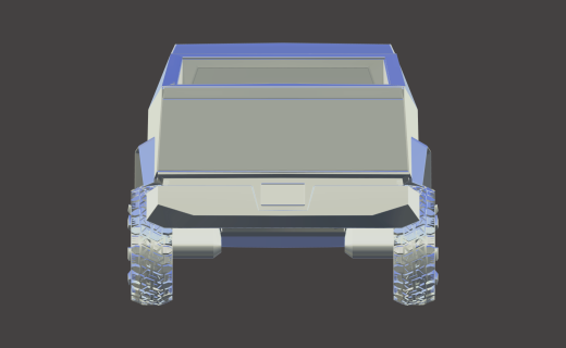 特斯拉皮卡模型包含SW Rhinoceros(犀牛) 格式缩略图