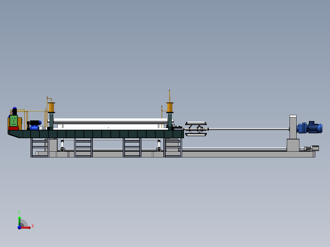 板材卷管加工机sw18前视图