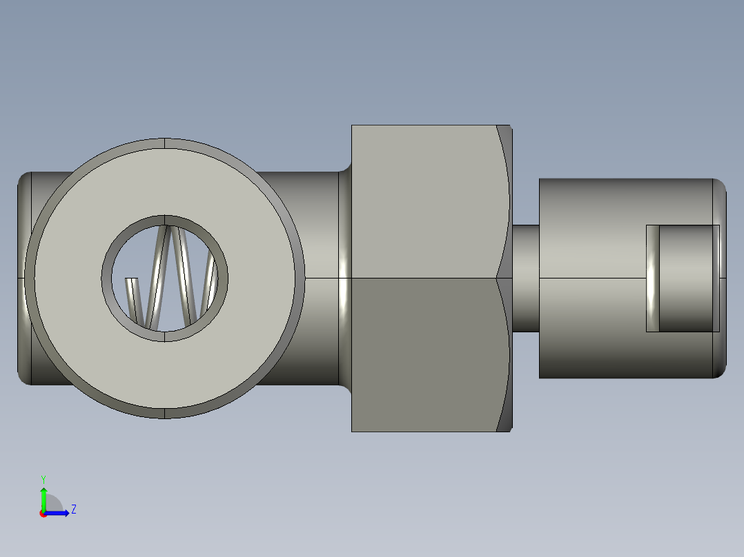 新旋塞阀左视图