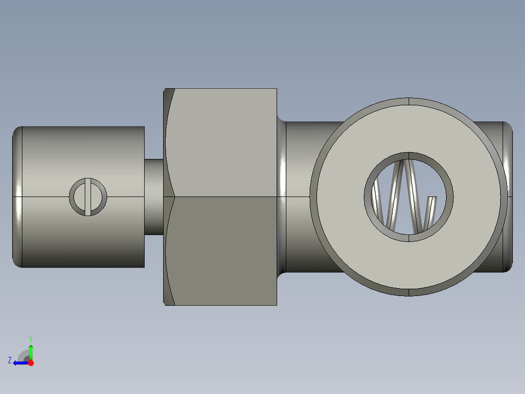 新旋塞阀右视图