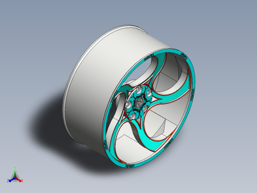 轮辋正等轴测缩略图