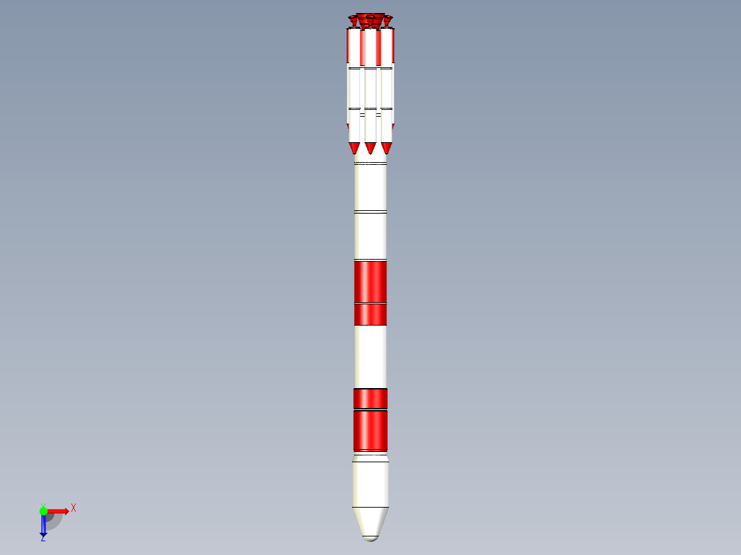 A0002538-极地太阳同步轨道发射火箭俯视图