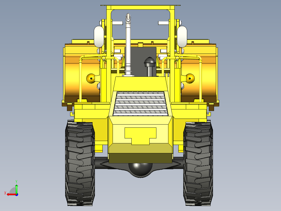 B2004854-装载机型号后视图