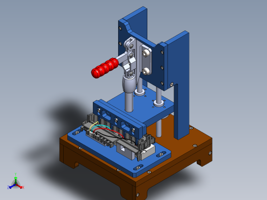 A0002808-电气端子的手动台式压床