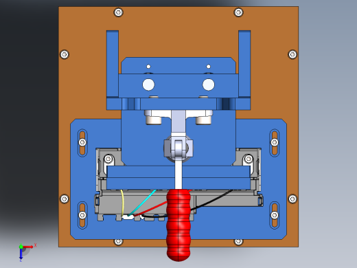 A0002808-电气端子的手动台式压床俯视缩略图