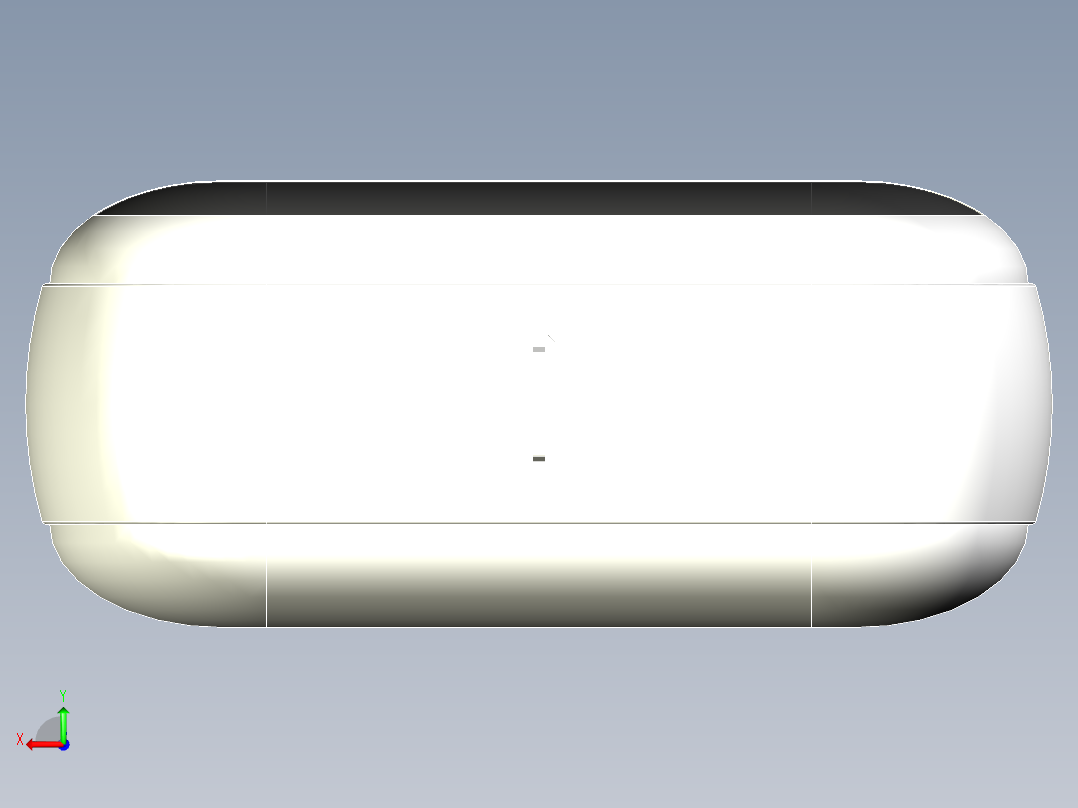 迷你移动电源后视图