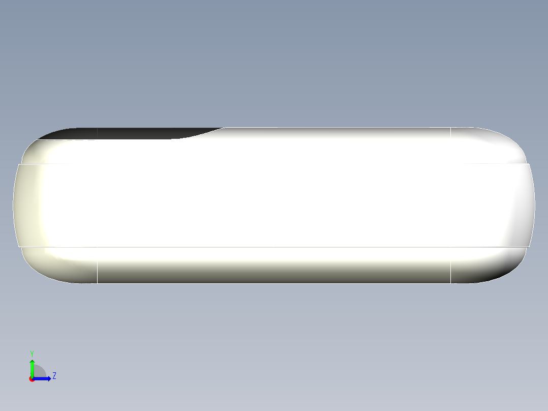 迷你移动电源左视图
