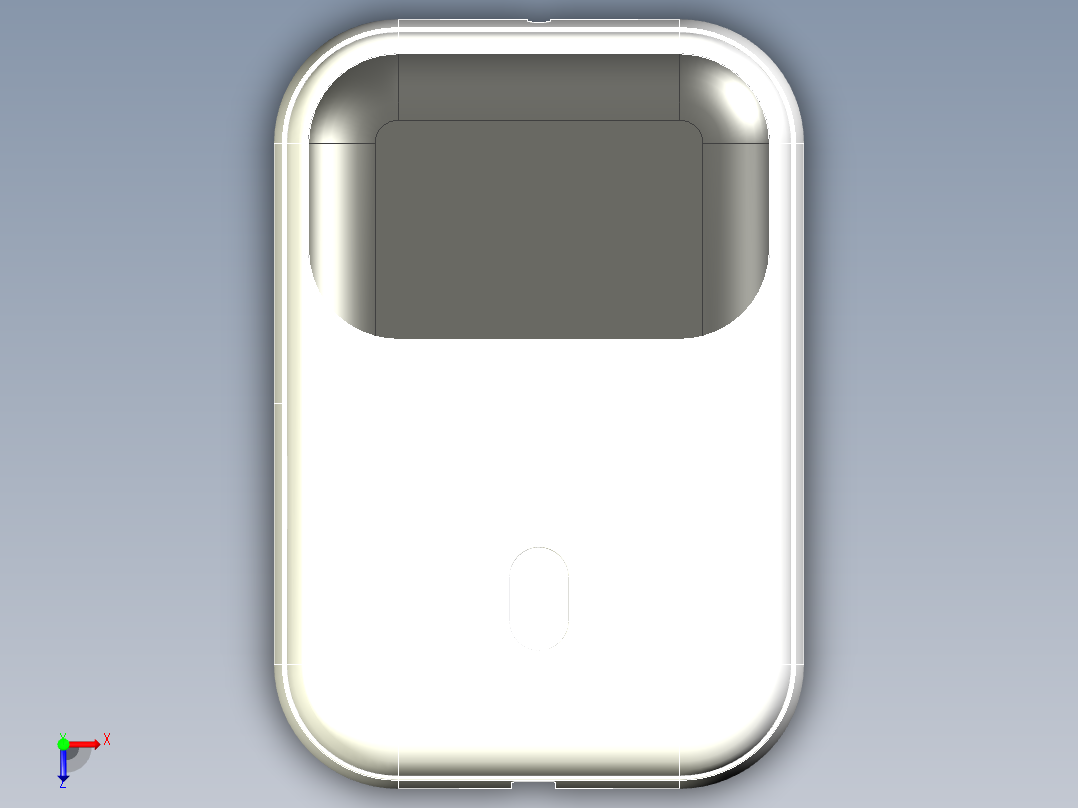 迷你移动电源俯视图