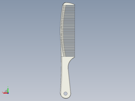 实用型家用梳子后视缩略图
