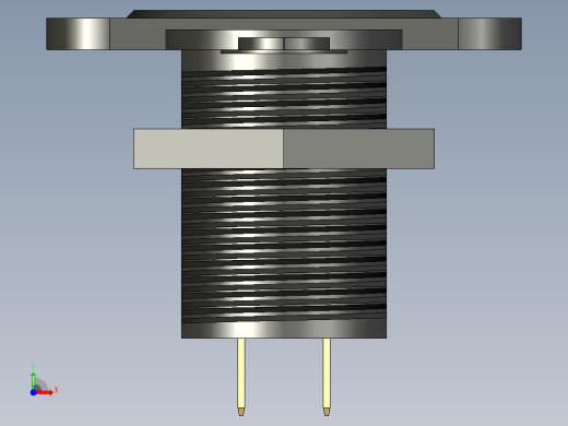 电池充电器USB汽车适配器5V 2.4A前视缩略图