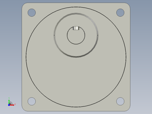 雨田减速电机51K60RGU-C-5GU25K前视缩略图