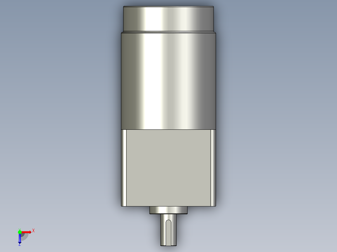 雨田减速电机51K60RGU-C-5GU25K俯视图