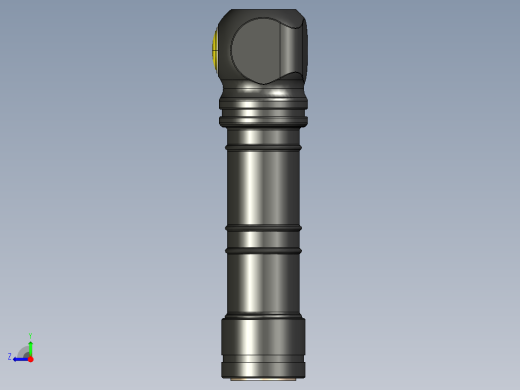 功能强大的袖珍灯，防护等级为 IP 68右视缩略图