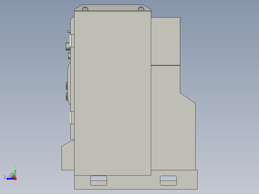 ABB机器人控制柜右视图