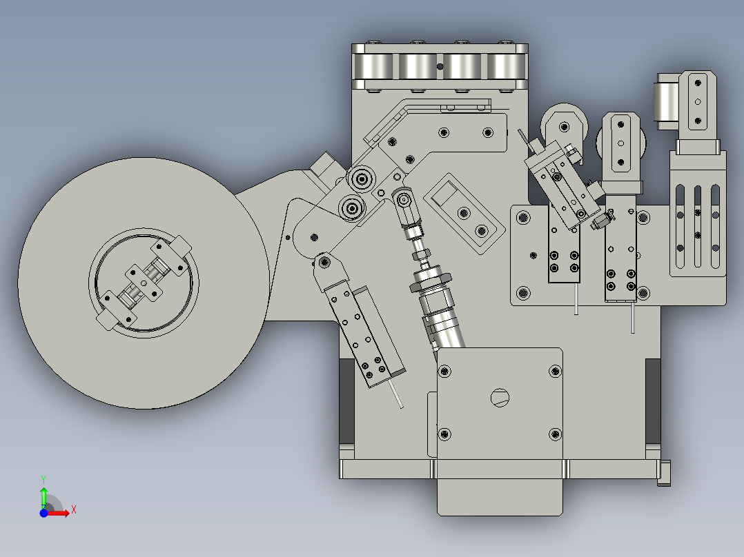 封边机-贴胶模块-2前视图