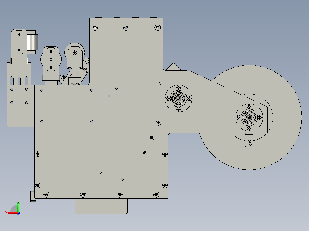 封边机-贴胶模块-2后视图