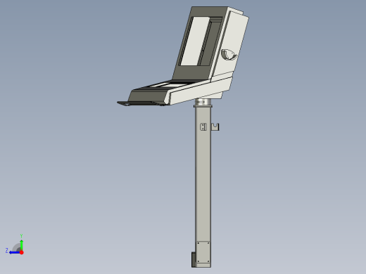 操作站装配体右视缩略图