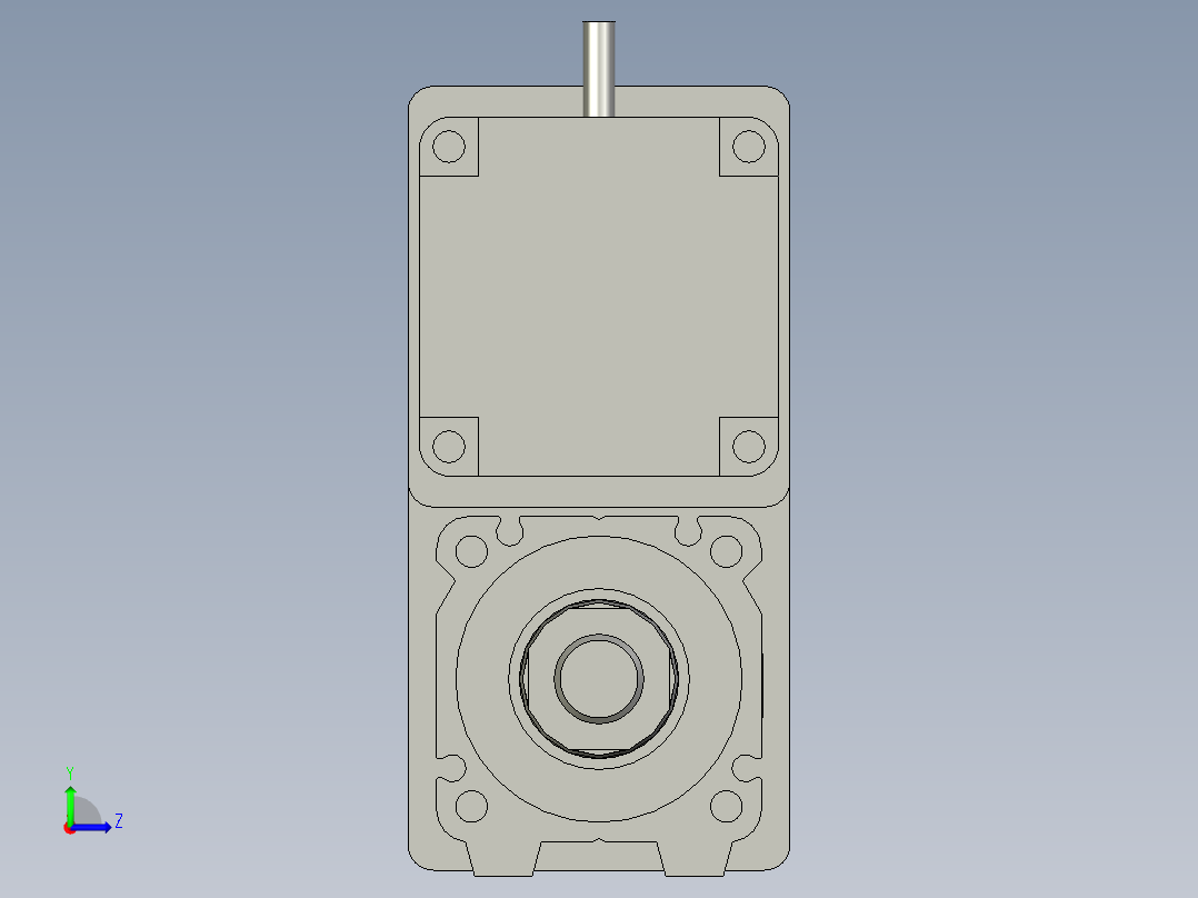 C32-200-P5-P-S57-A-S3-Y左视图