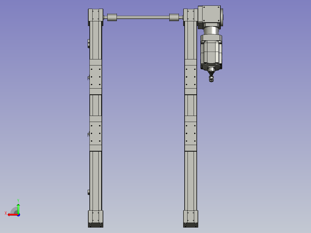 双传动模组KXT-75CP-1000-(1)后视图