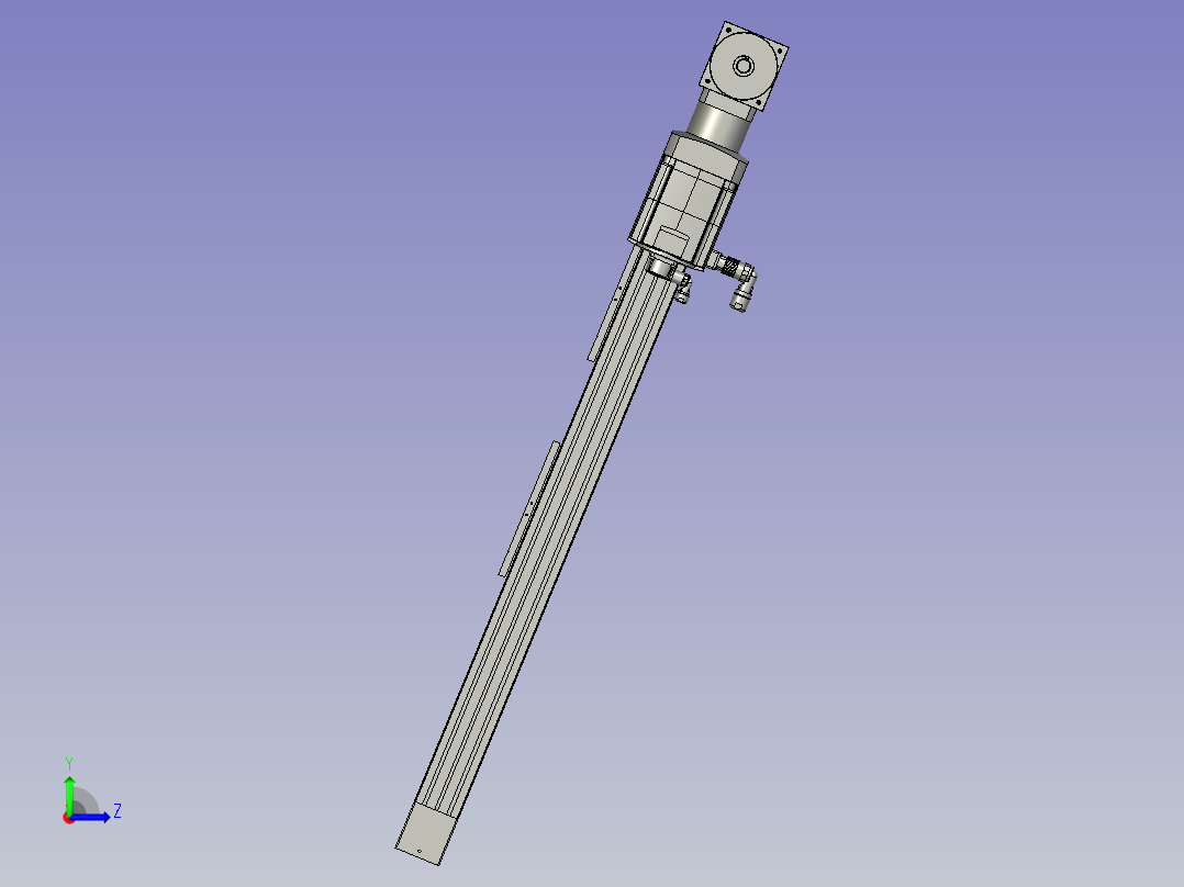 双传动模组KXT-75CP-1000-(1)左视图