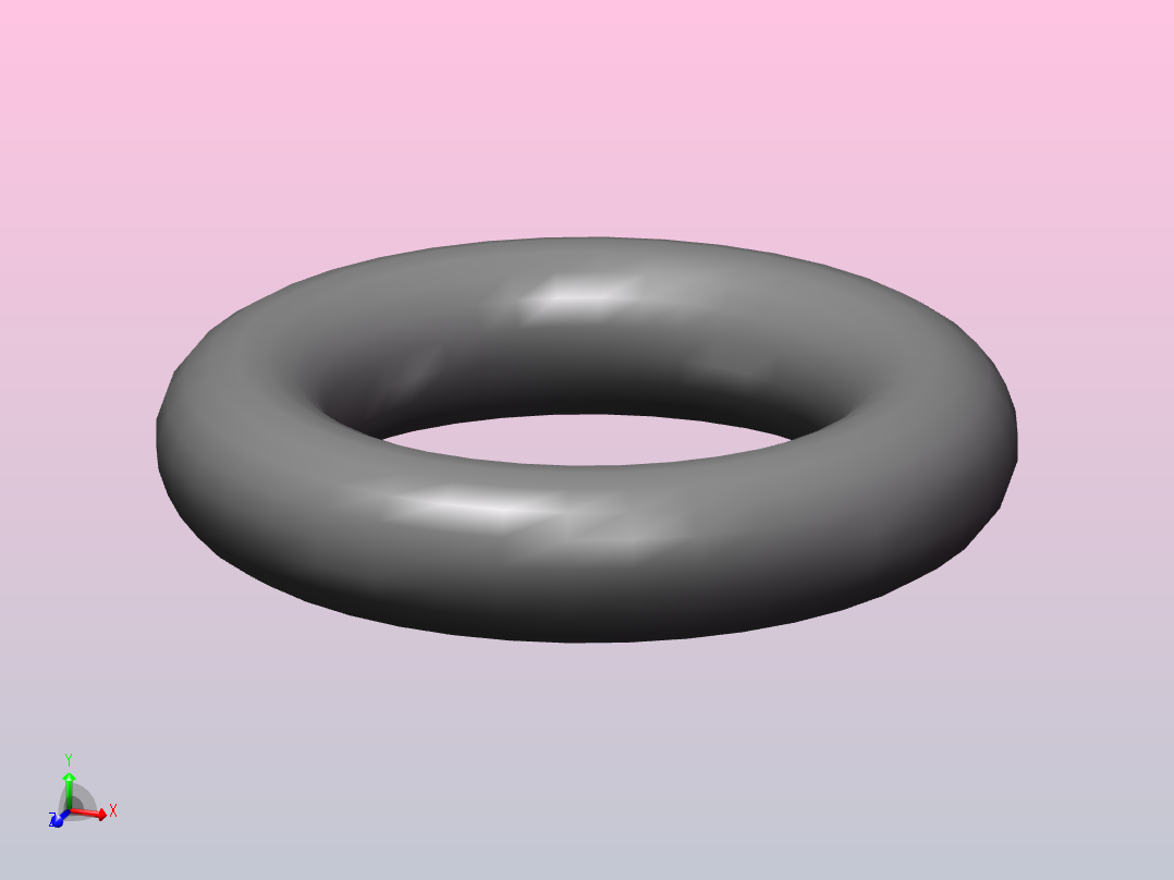 O型密封圈φ10×3.5主视图