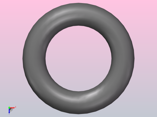 O型密封圈φ10×3.5俯视缩略图