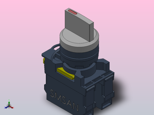 短柄旋转按钮[QG115-A5-11XS╱W]
