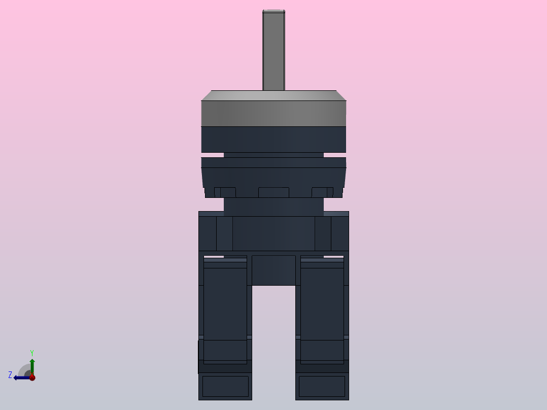 短柄旋转按钮[QG115-A5-11XS╱W]右视图