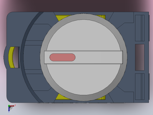 短柄旋转按钮[QG115-A5-11XS╱W]俯视缩略图