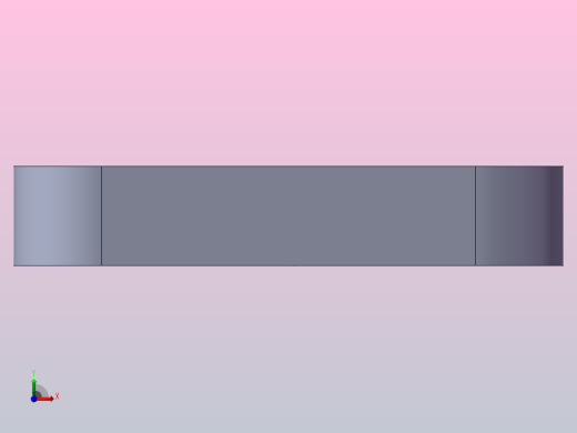 DIN 6885-1-A 2021 32X18 圆头平键前视缩略图