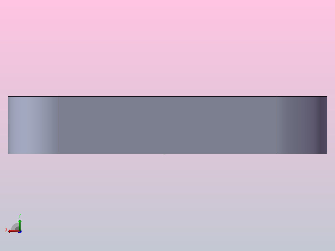 DIN 6885-1-A 2021 32X18 圆头平键后视图