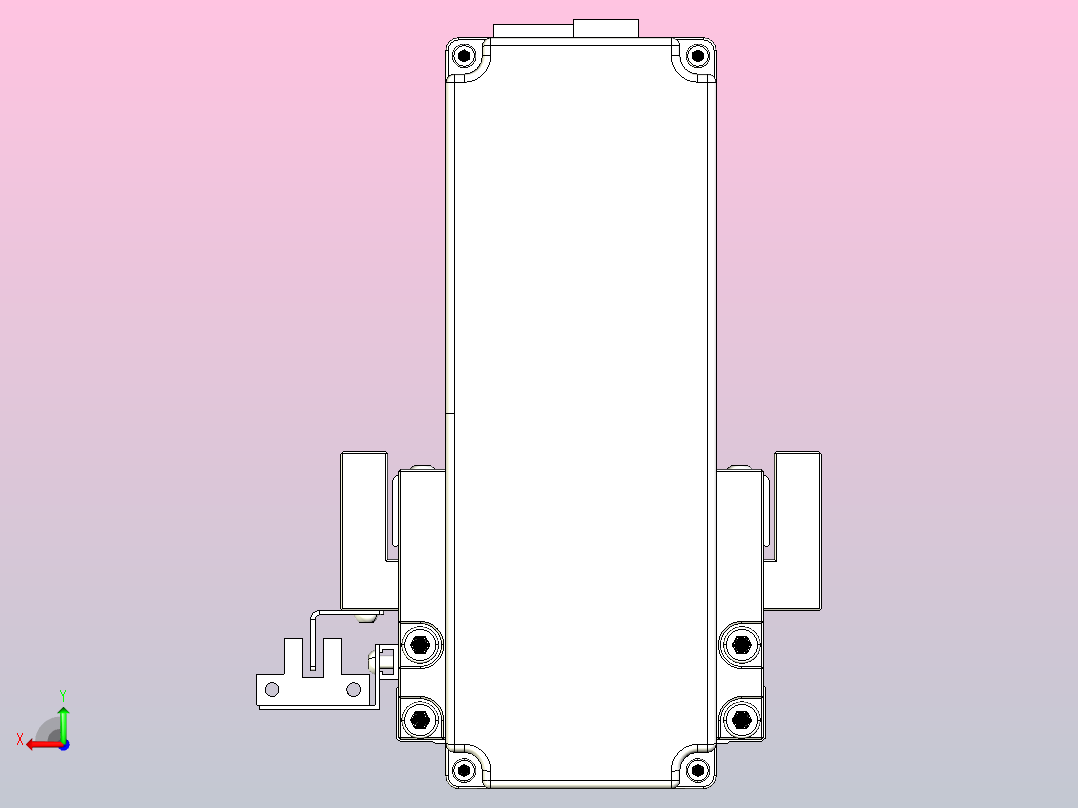 钢基模组TPA-KNR-8610C-340A1-MU-H0S1后视图
