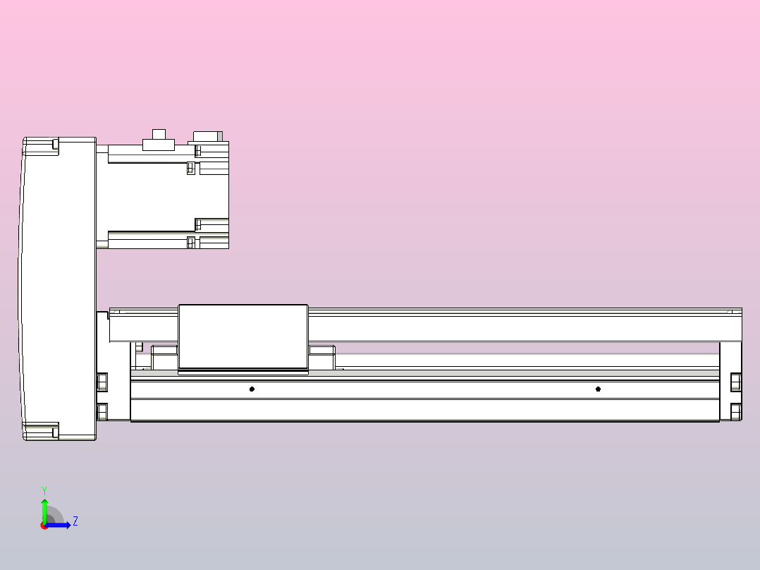 钢基模组TPA-KNR-8610C-340A1-MU-H0S1左视图