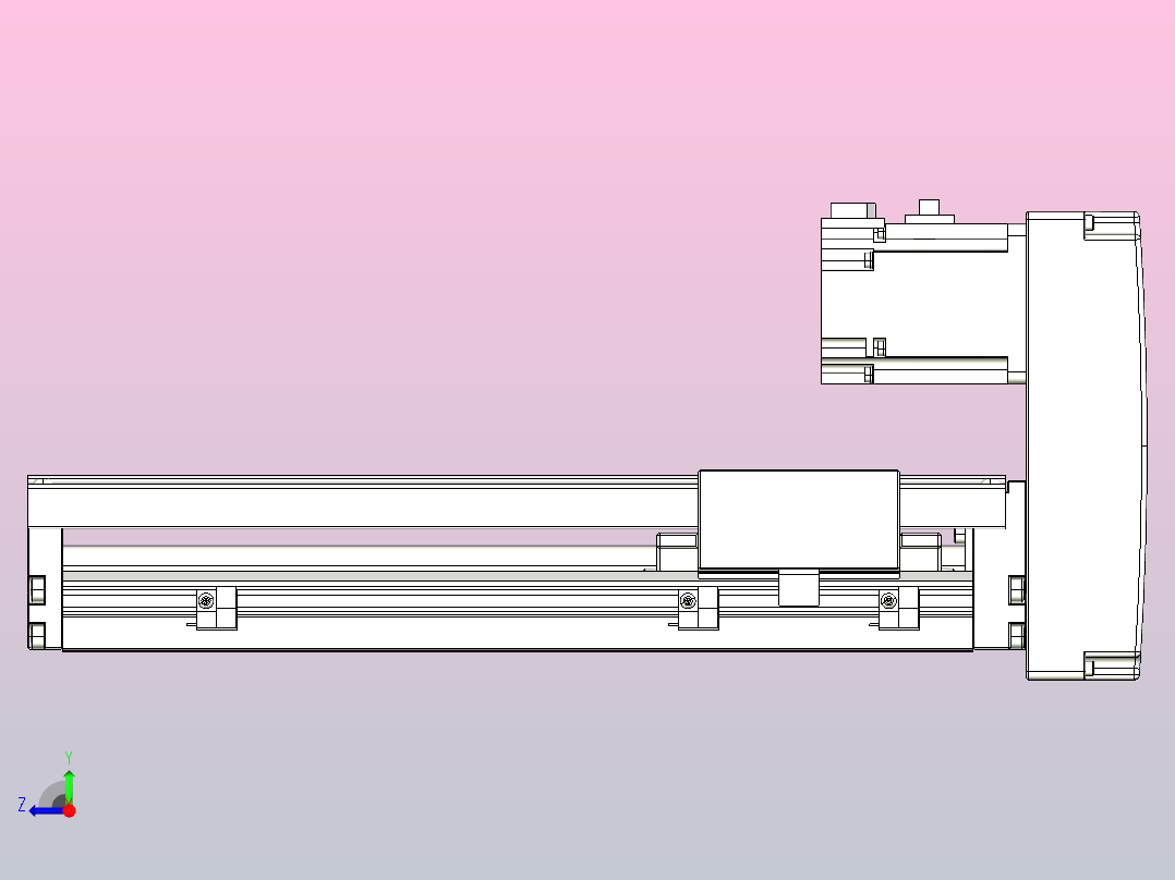 钢基模组TPA-KNR-8610C-340A1-MU-H0S1右视图
