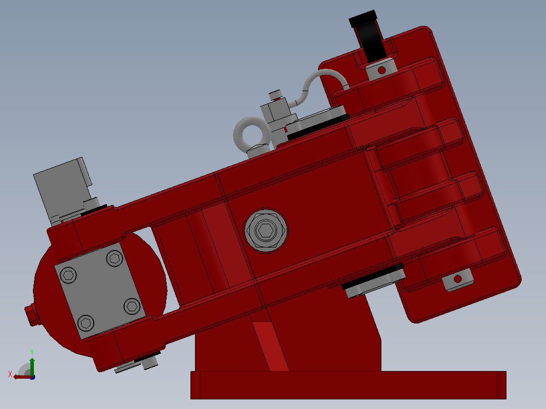 SBD-A安全制动器_SBD125-A-1000×30ⅠRL.WL.CL后视图