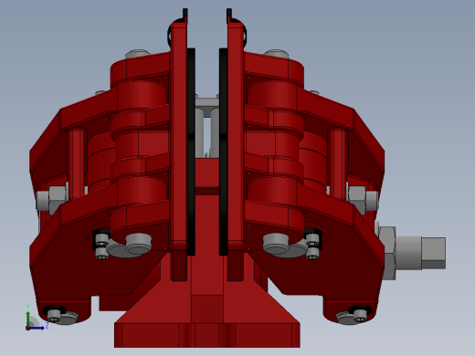 SBD-A安全制动器_SBD125-A-1000×30ⅠRL.WL.CL左视缩略图