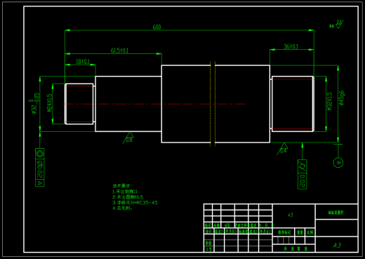 叉车倾斜液压缸设计（CAD+说明书）缩略图
