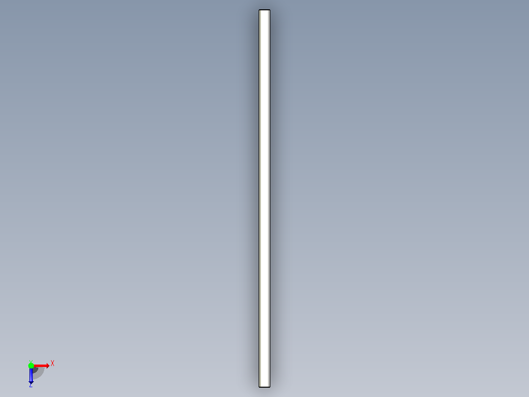 轴 D8 × 272mm 高俯视图