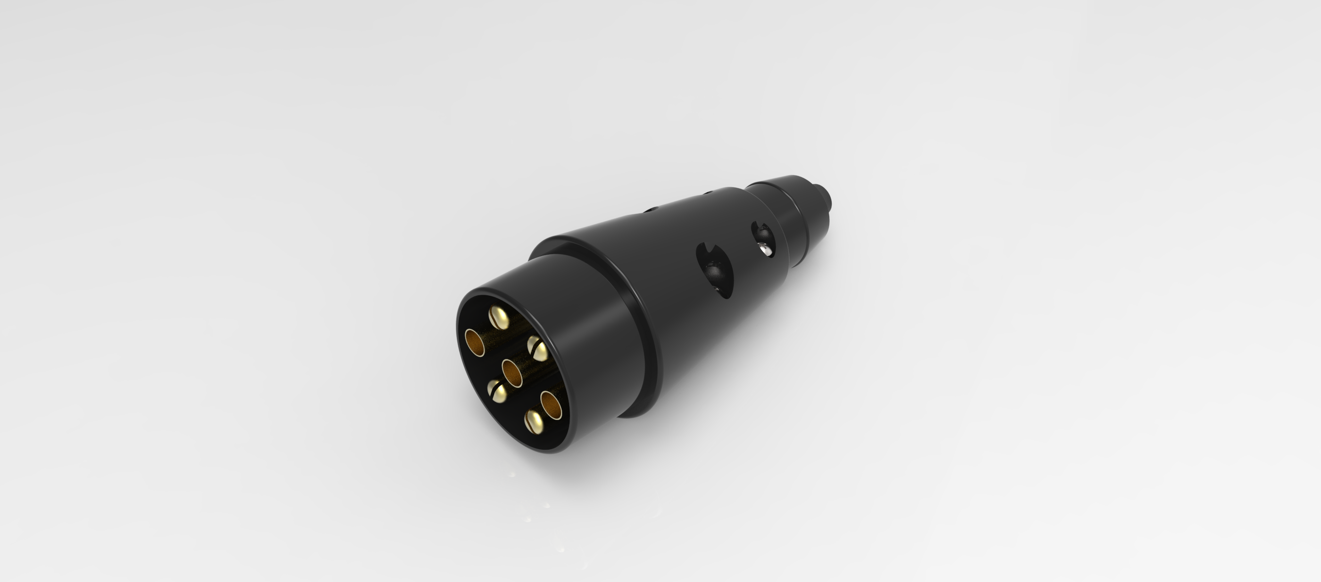 拖车插座7引脚塑料12N(1)