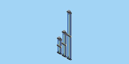 铝型材20x40线性运动300毫米 500毫米 1000毫米缩略图