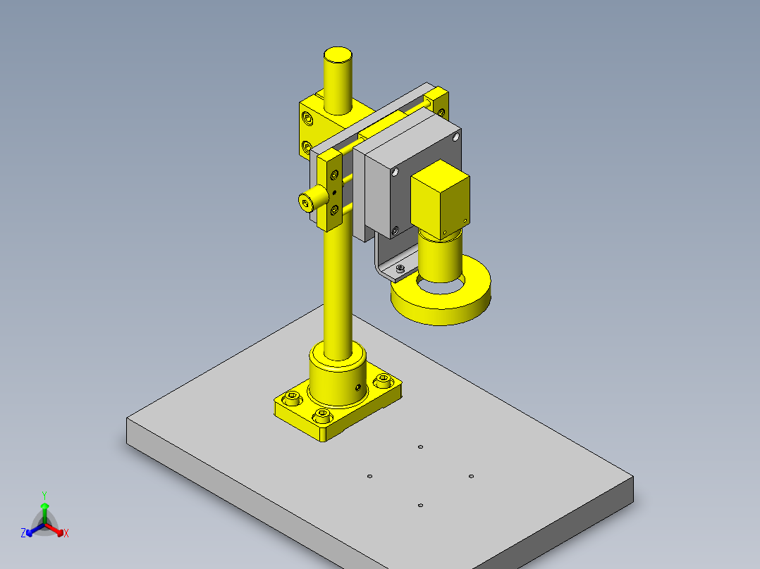 使用旋转滑台的角度测量仪